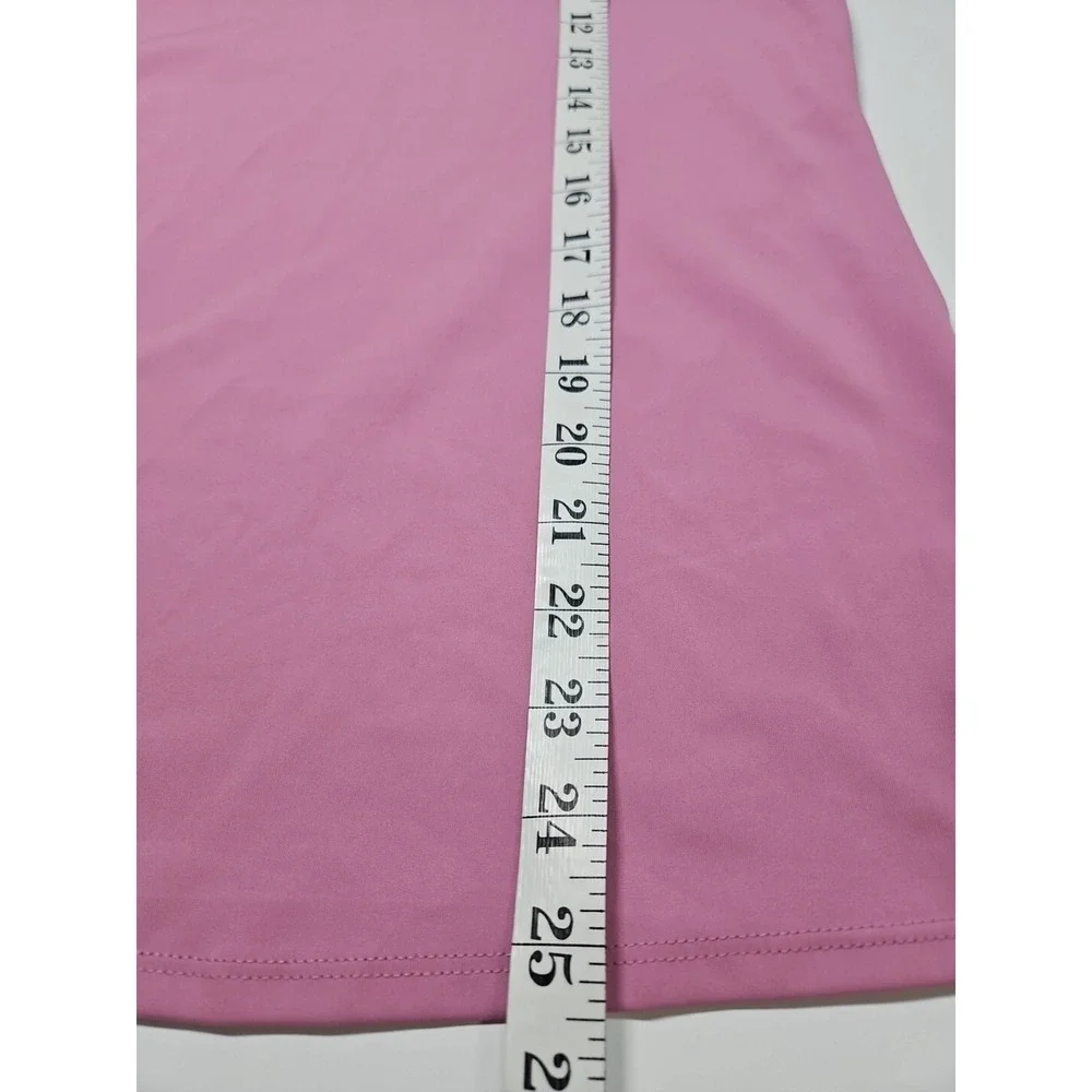 Sincerely‎ Jules Woman's Lilac Short Sleeve Activewear Top Size Large - NWT